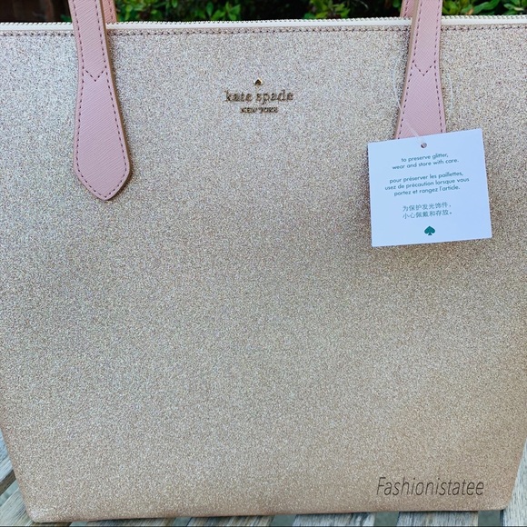 Holiday 2019 Kate spade Large Joeley Tote gold - Picture 7 of 8